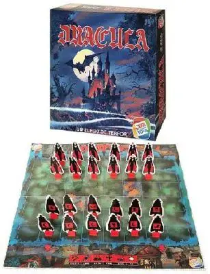 Dracula juego de mesa de los 80