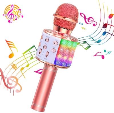 micrófono karaoke para niños